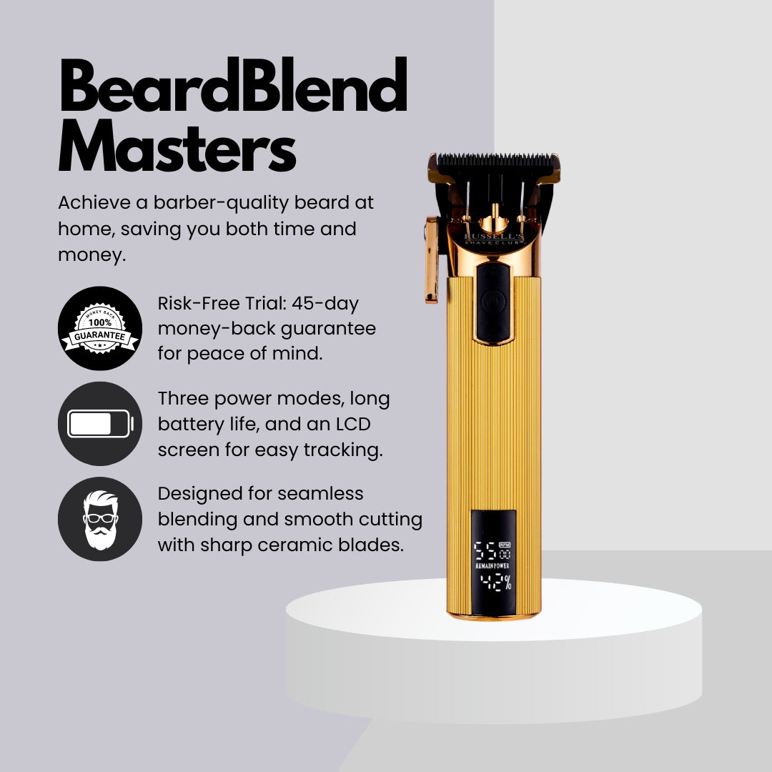 Precision BeardBlend Master Cut-Throat Razor Kit Bundle