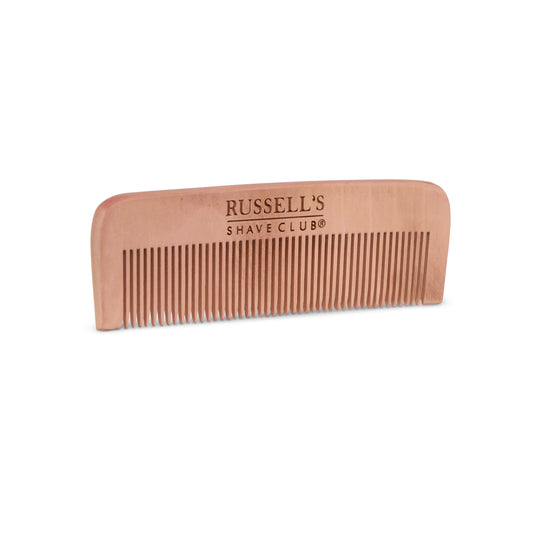 Russell’s Wooden Beard Comb – Quality in Your Pocket