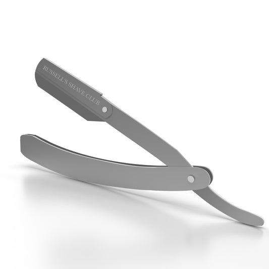 Matt Silver Cut-Throat Razor